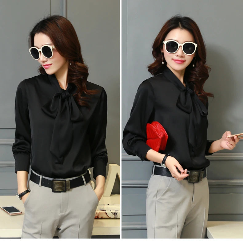 Office Lady Elegant Blouse