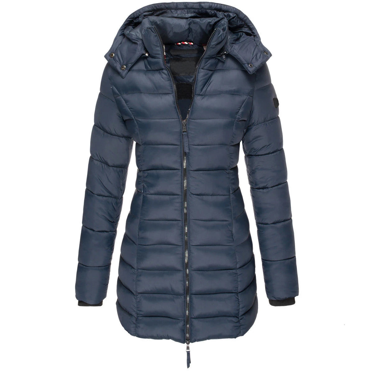 Winter Zipper Hooded Cotton Padded Jackets