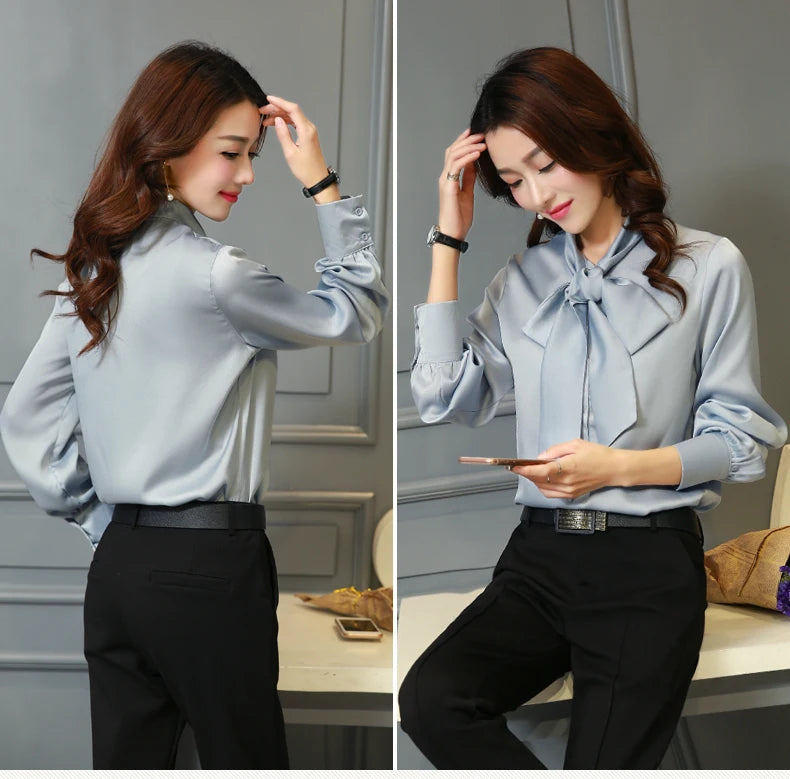 Office Lady Elegant Blouse