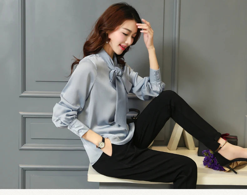 Office Lady Elegant Blouse