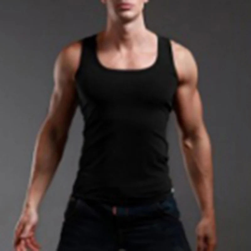 Gym Men Muscle Sleeveless t-Shirt 
Tank Top for Bodybuilding
 Sport Fitness Workout Vest