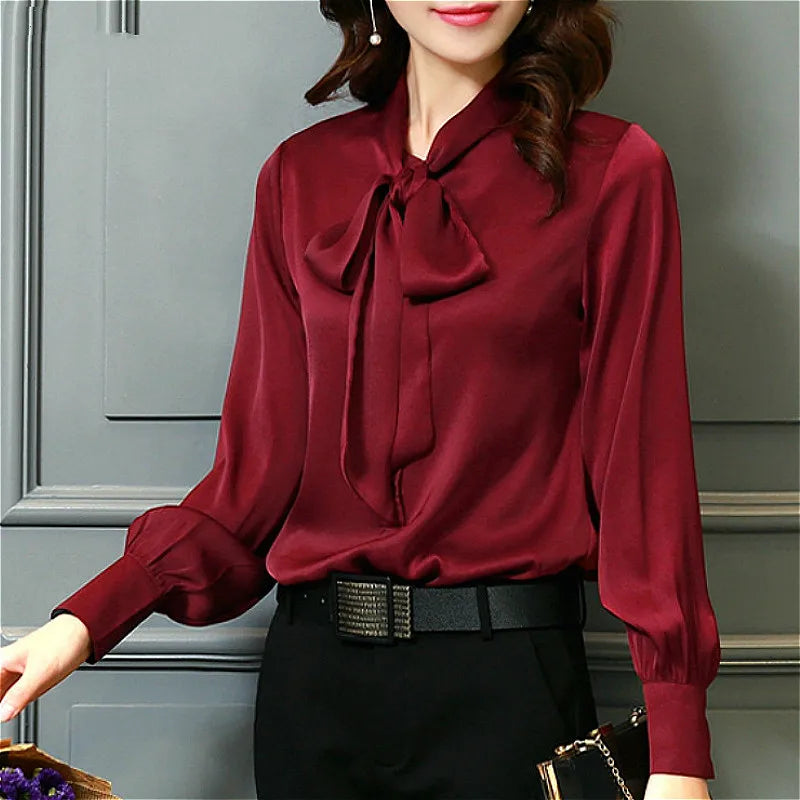 Office Lady Elegant Blouse