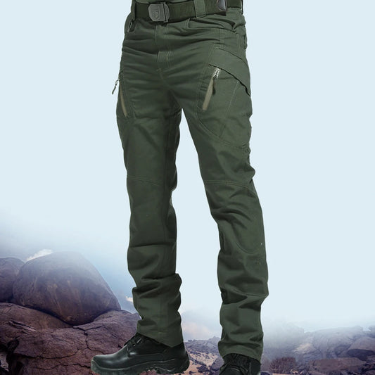 New Men Tactical Pants with Multiple Pocket Elasticity 
Military Urban Commuter male Trousers, Slim Fat Cargo Pants