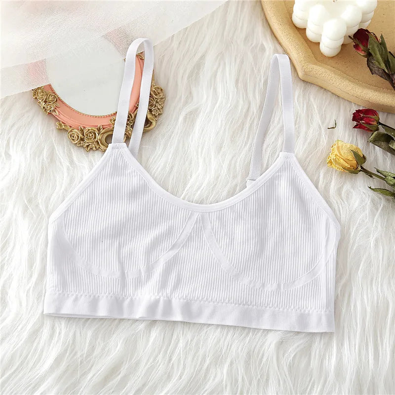 Hot Seamless Women Bra, Wireless, Adjustable Strap, Bralette,
8 Colors Women Lingerie Tank Tops