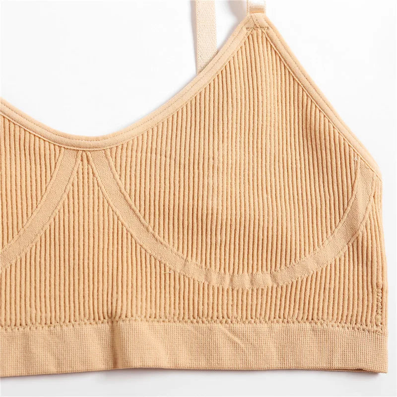 Hot Seamless Women Bra, Wireless, Adjustable Strap, Bralette,
8 Colors Women Lingerie Tank Tops