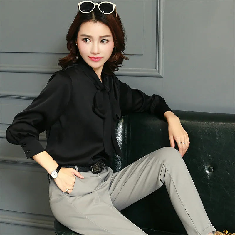 Office Lady Elegant Blouse