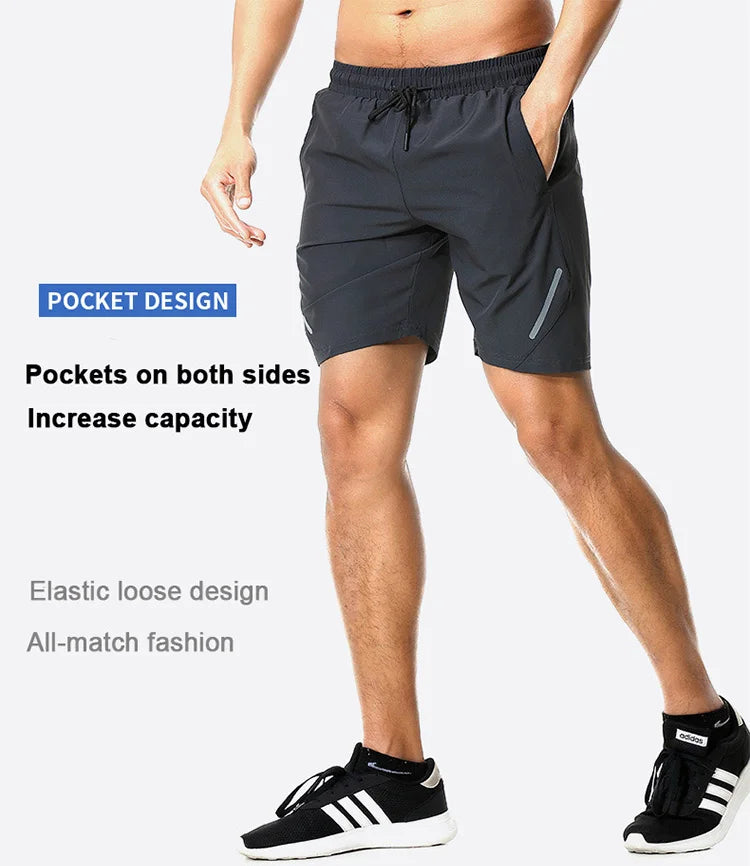 Men Running Shorts Gym Wear 
Fitness & Workout Shorts for Men