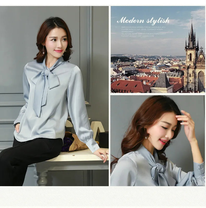 Office Lady Elegant Blouse