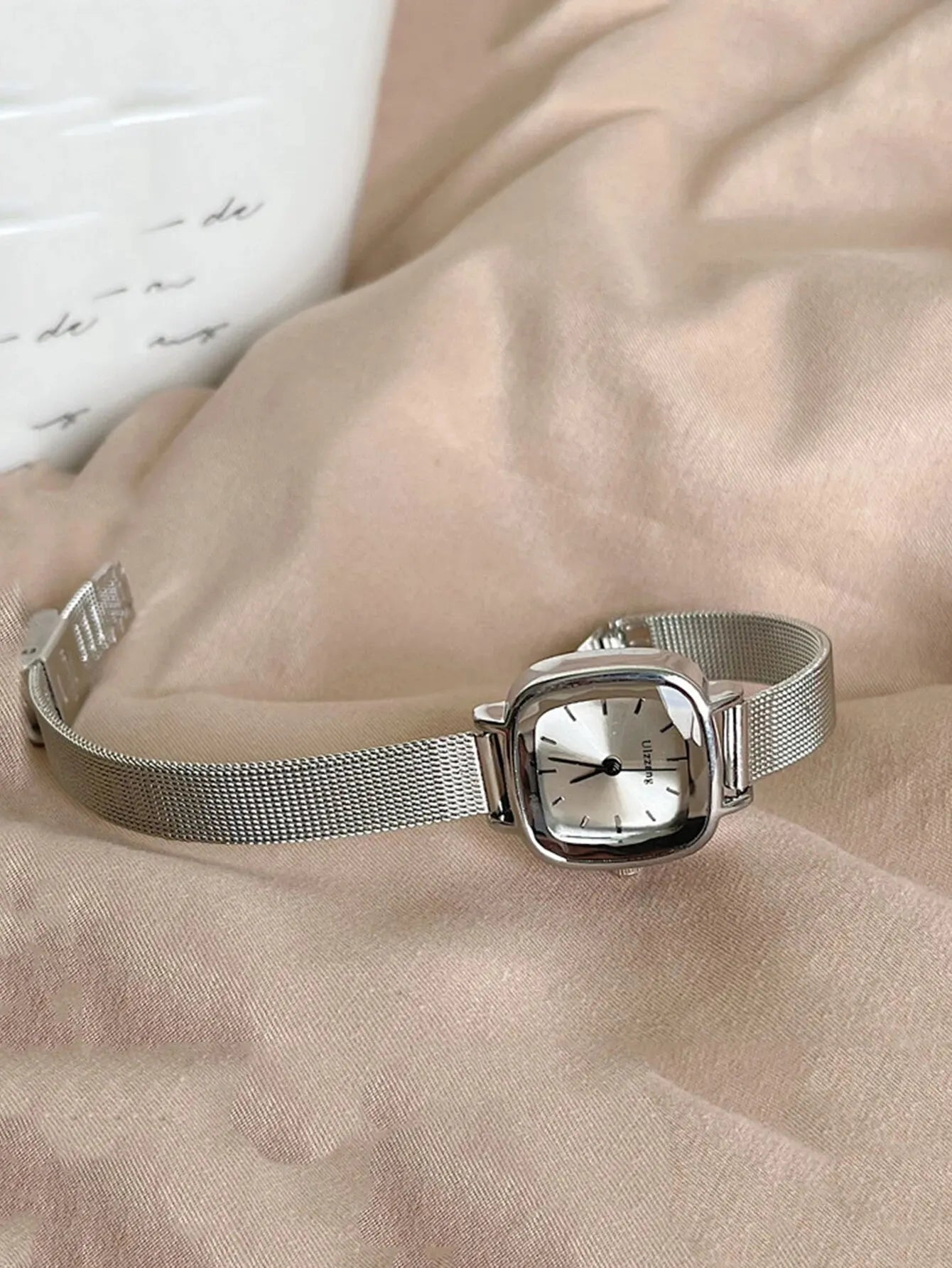 Small Dial Quartz Women Strap Watch