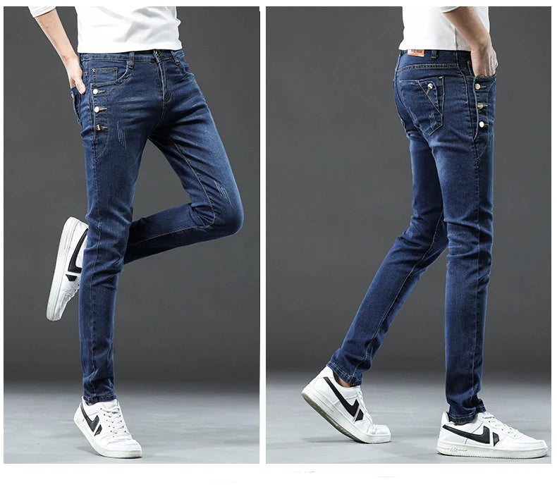 Vintage Fashion Men's Designer Jeans