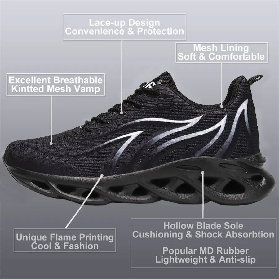 Running MEN Shoes 
Athletic Sports Blade Cushioning Sneakers