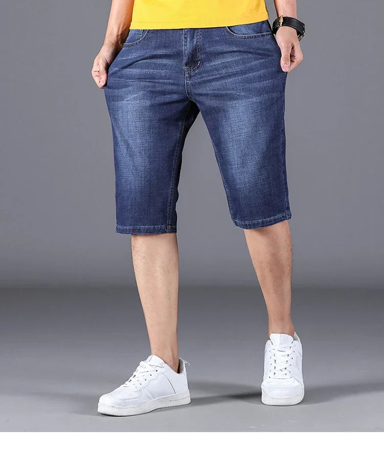 Stretch Summer Thin Denim Shorts