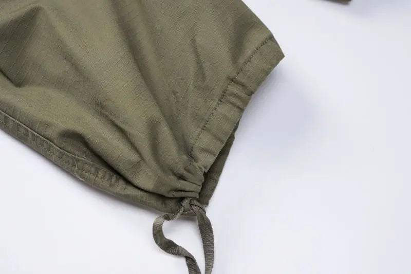 Low Waist Cargo Parachute Pants