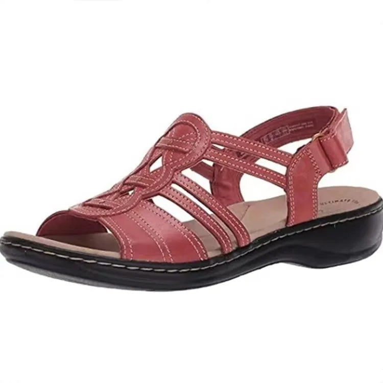 2024 Summer Sandals New Hollow Wedge Peep Toe 
Casual and Comfortable Women's Sandals