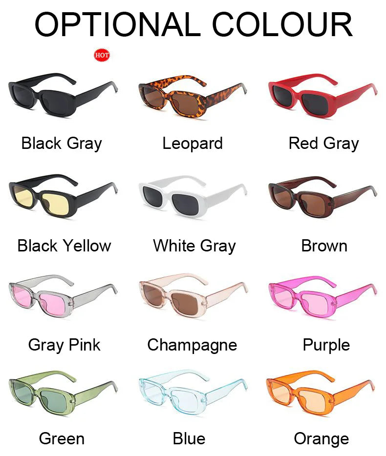 New Square Eyewear
 Vintage Sunglasses for Women