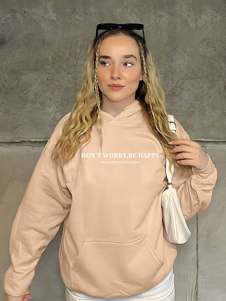 Casual Simple Letter Print Hoodies Sweatshirt for Women
Autumn New Plus Size Thin Basic Pullover