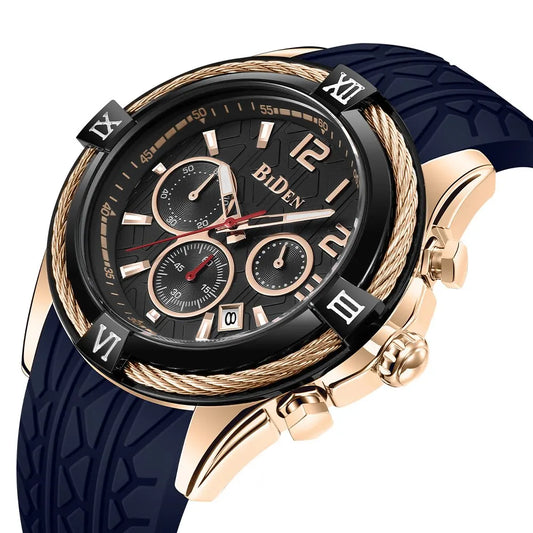 Sports Watches with Chronograph Calendar 
Luxury Watch for Men