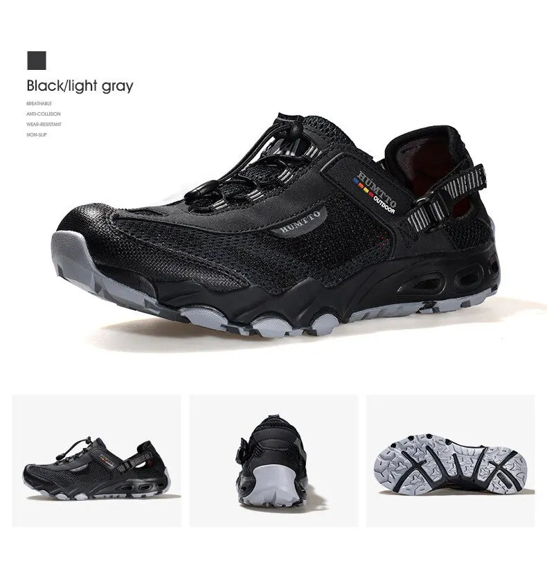 Summer Hiking Shoes for Men 
Outdoor Man Sneakers, Breathable, Quick Drying Sports Trekking Shoes