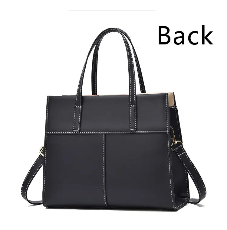 Patchwork Handbags For Women with Adjustable Strap
Top Handle Bag, Large Capacity Shoulder Bag