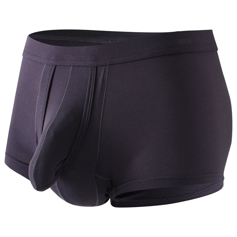 Organic Men Underwear 
Shorts Antibacterial Seamless Male sexy Boxershorts