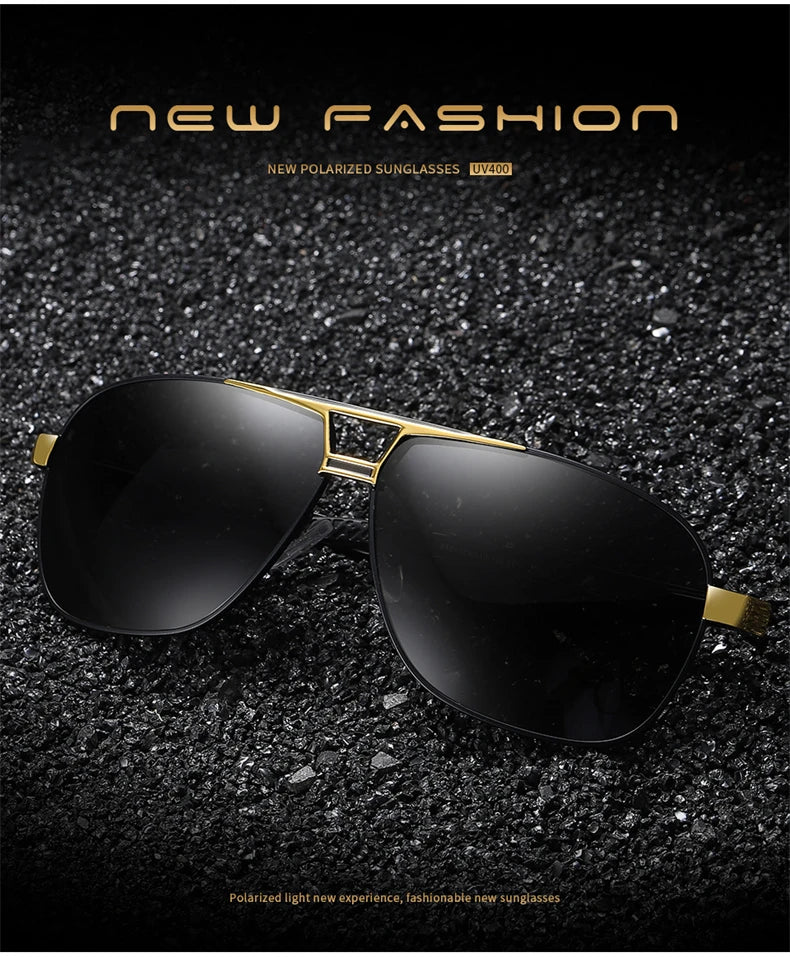 Square Photochromic Polarized Sunglasses for Men 
can Change Color of Sun Glasses, Chameleon Anti-glare