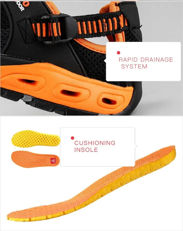 Summer Hiking Shoes for Men 
Outdoor Man Sneakers, Breathable, Quick Drying Sports Trekking Shoes