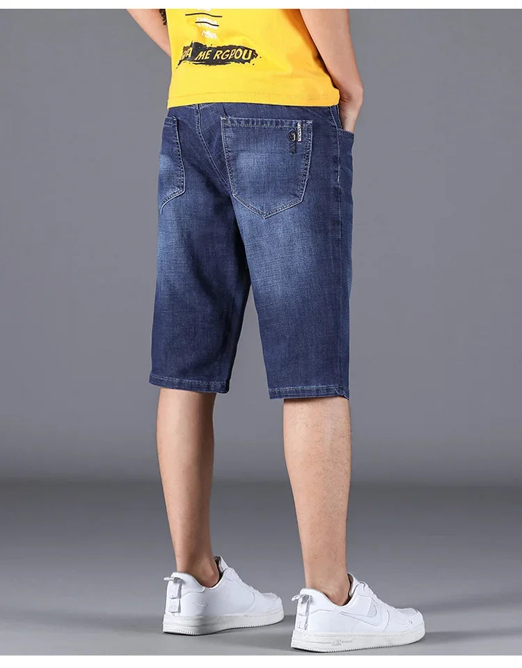 Stretch Summer Thin Denim Shorts