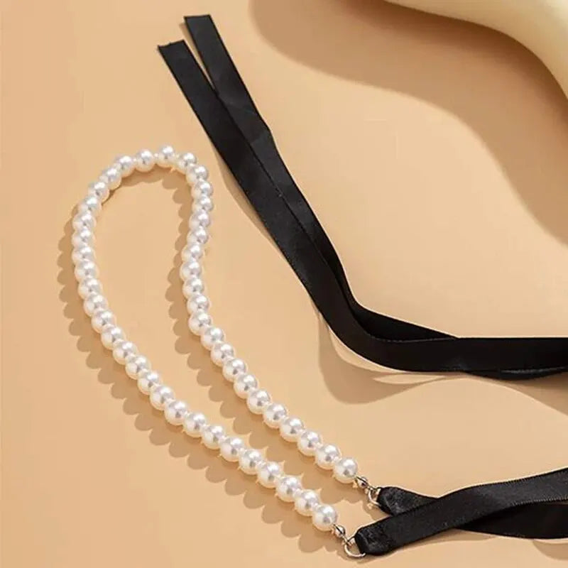 Exquisite Imitation Pearl Choker Necklace