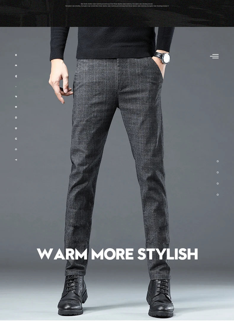 Spring & Autumn Business Men Pants