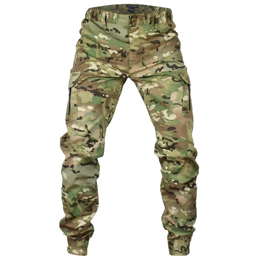 Tactical Camouflage Joggers Outdoor Ripstop Cargo Pants 
Mem Hunting Combat Trousers