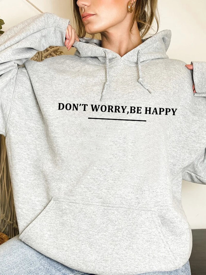 Casual Simple Letter Print Hoodies Sweatshirt for Women
Autumn New Plus Size Thin Basic Pullover