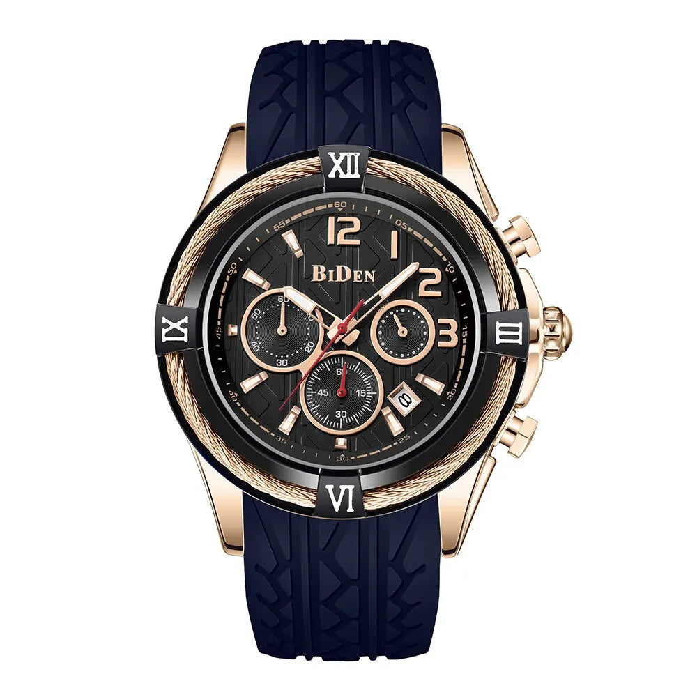 Sports Watches with Chronograph Calendar 
Luxury Watch for Men