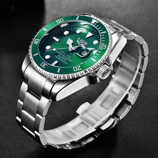 Luxury Fashion Diver men Watch, 30ATM Waterproof, Date Clock 
Sport Watches Men Quartz Wristwatch