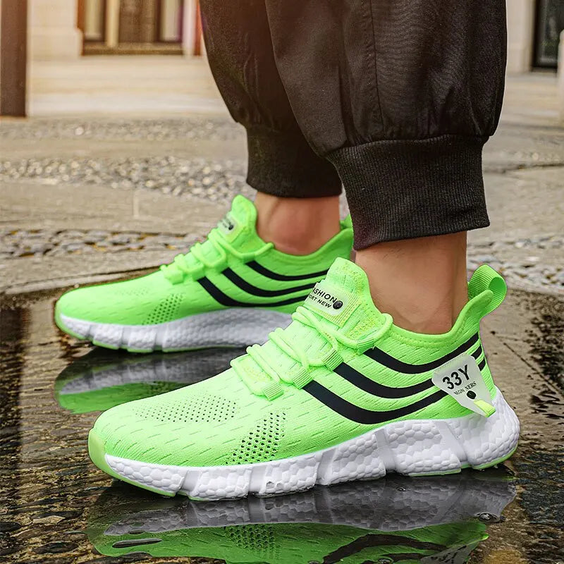 Men Casual Sport, Breathable, Lightweight Sneakers 
Outdoor Mesh Running Shoes