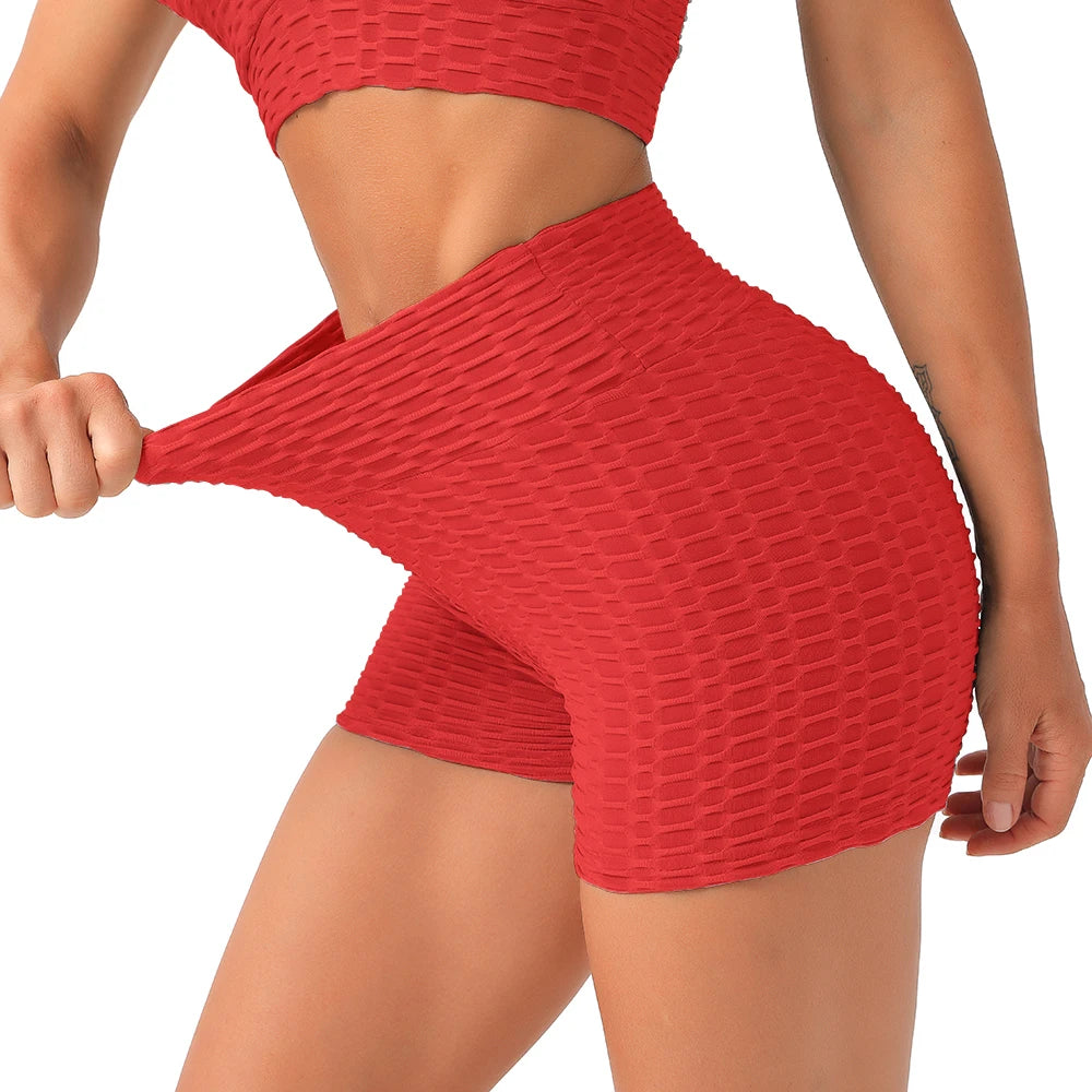 Women Sport Shorts, Yoga Clothing 
Gym High Waist Push Up for Ladies Leggings