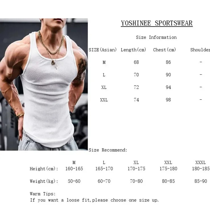 New Men's Vest, Gym Vest fir Training, Fitness, Bodybuilding
Breathable Tops, perfect Tank Top for Gym 
Sport Clothing