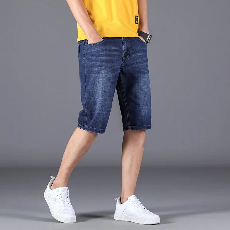 Stretch Summer Thin Denim Shorts