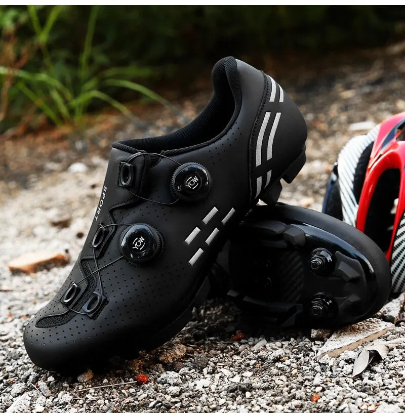 Cycling Sneaker MTB Men Sports Dirt Bike Shoes 
SPD Pedal Mountain Bicycle Footwear