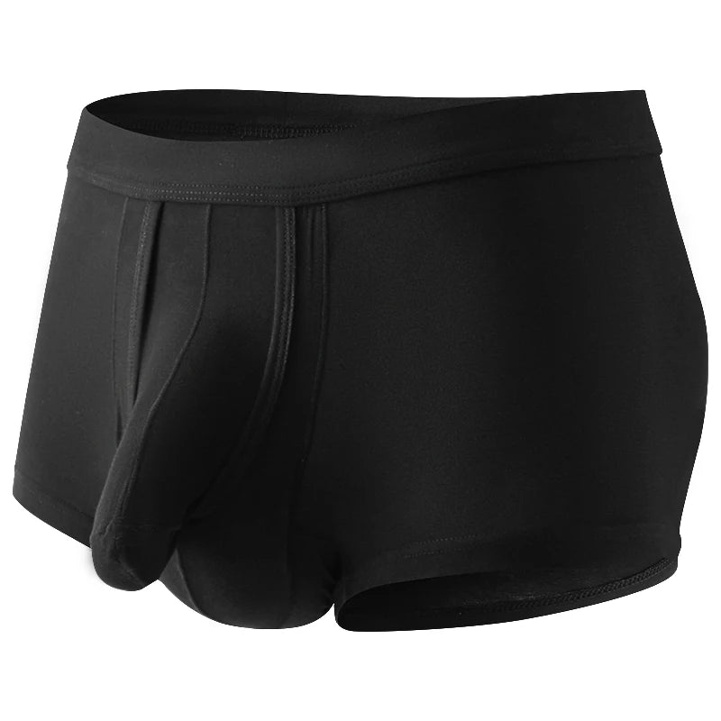 Organic Men Underwear 
Shorts Antibacterial Seamless Male sexy Boxershorts