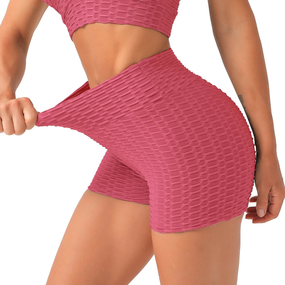 Women Sport Shorts, Yoga Clothing 
Gym High Waist Push Up for Ladies Leggings