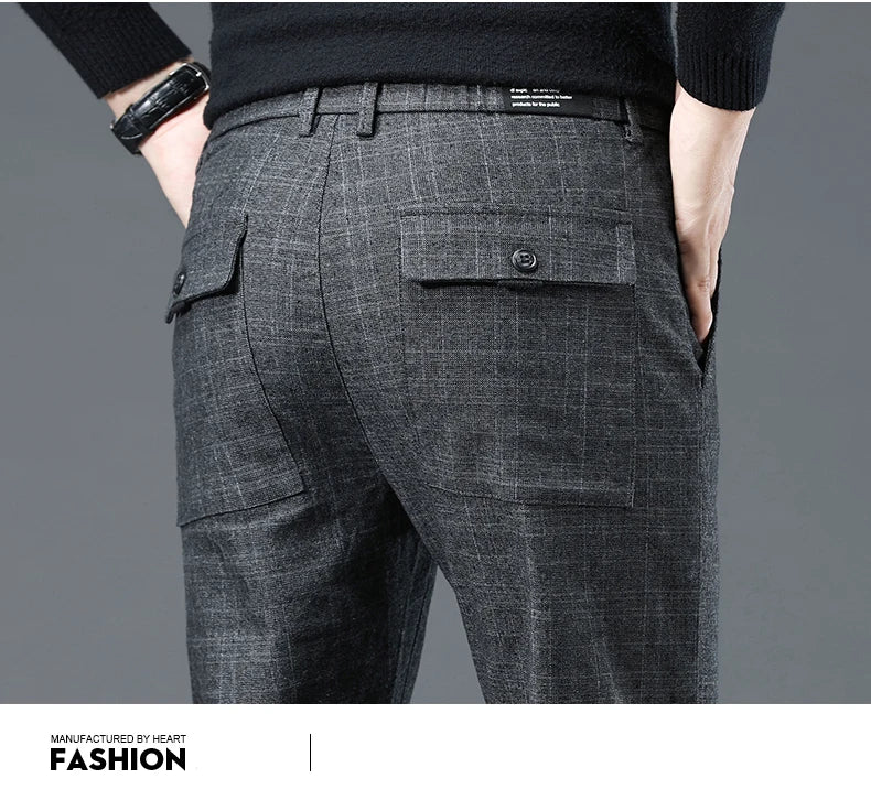 Spring & Autumn Business Men Pants