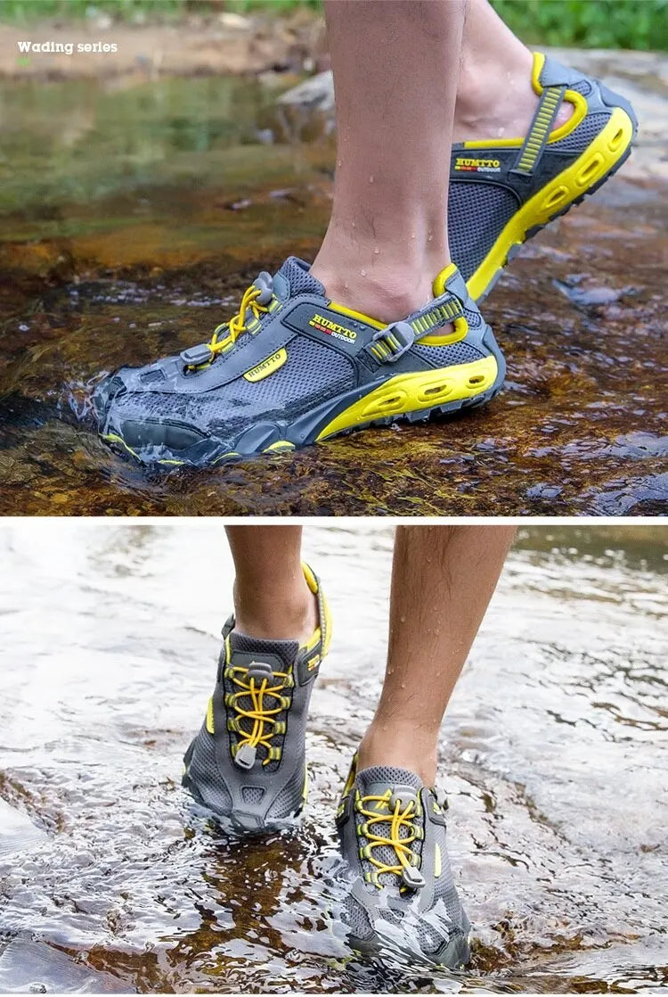 Summer Hiking Shoes for Men 
Outdoor Man Sneakers, Breathable, Quick Drying Sports Trekking Shoes