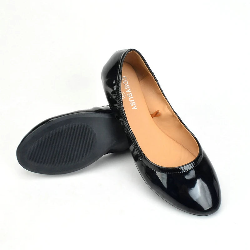 Foldable Ballet Shoes, Available In 3 Colors