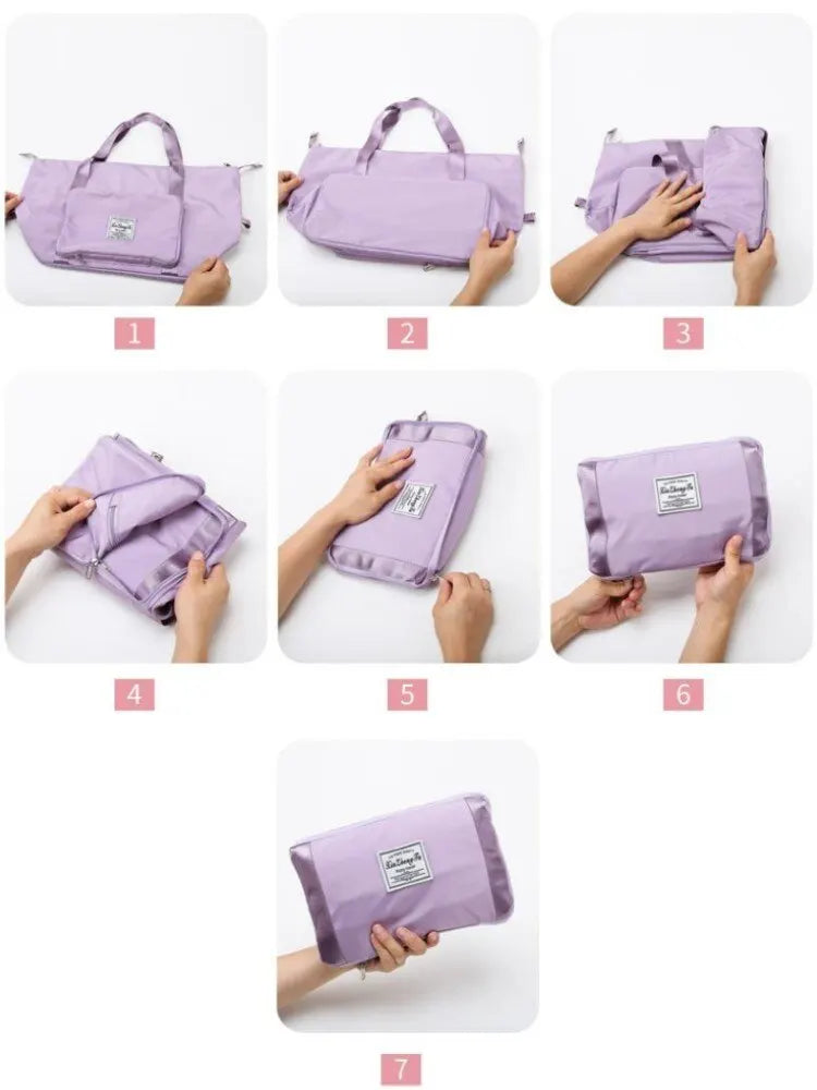 Medium Size Foldable Female Portable Bag