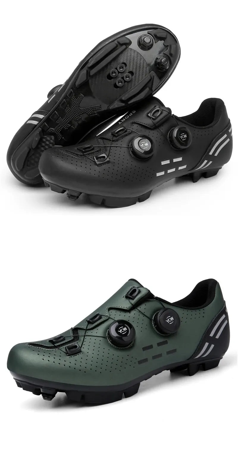 Cycling Sneaker MTB Men Sports Dirt Bike Shoes 
SPD Pedal Mountain Bicycle Footwear