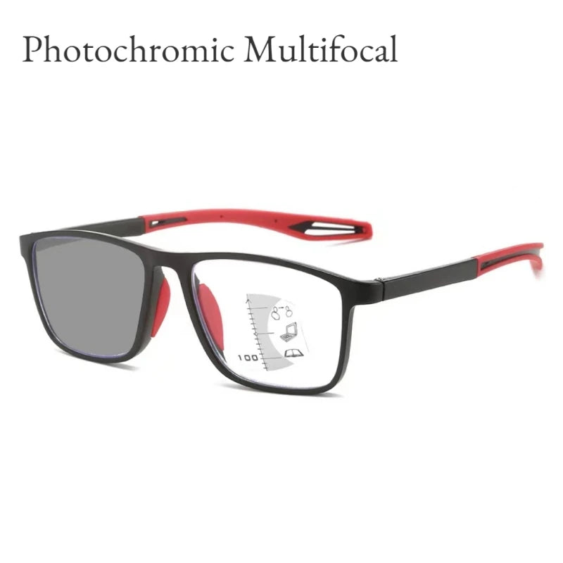 Photochromic Anti-blue Light Multifocal Reading Glasses 
New Progressive Eyewear for Men & Women 
Sports Eyeglasses