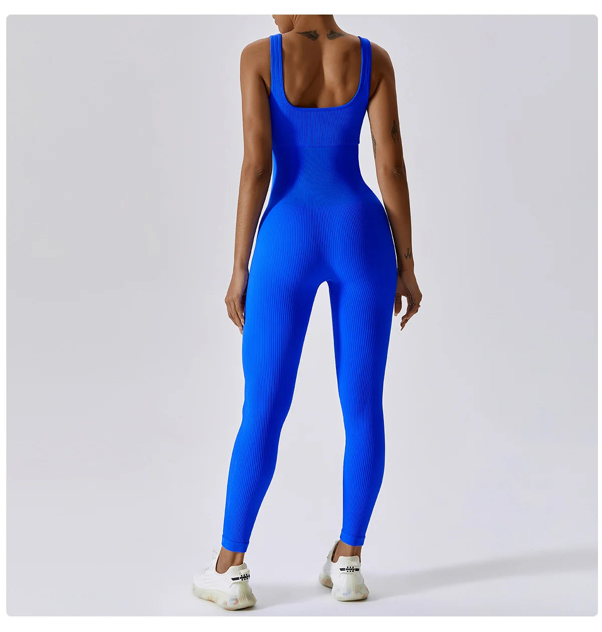 Seamless One-piece Jumpsuit Yoga Suit, Women Dance Romper Fitness Bodysuit 
Workout Siamese Sportswear