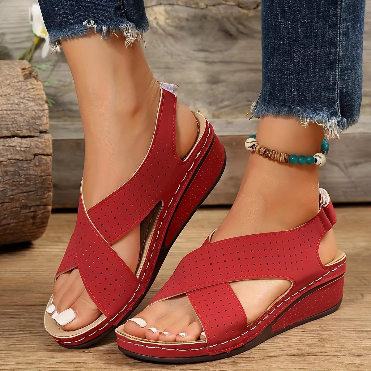 New 2024 Sandals with Exposed Toes and High Heels Women's Summer Shoes