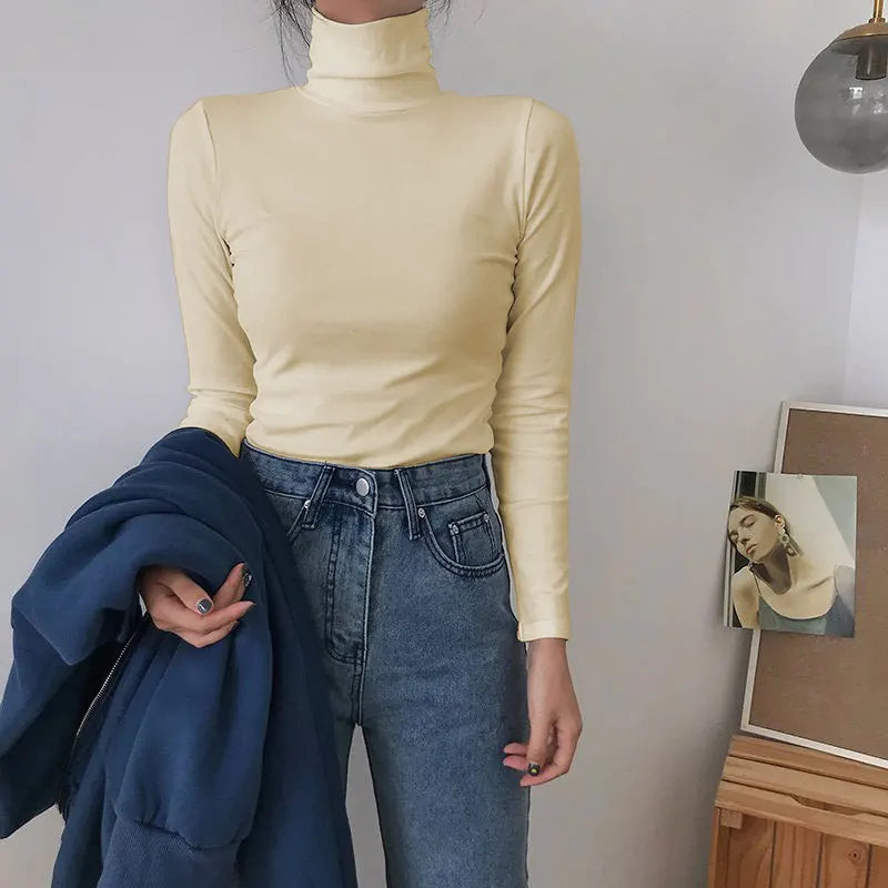 Autumn Long Sleeve Turtleneck