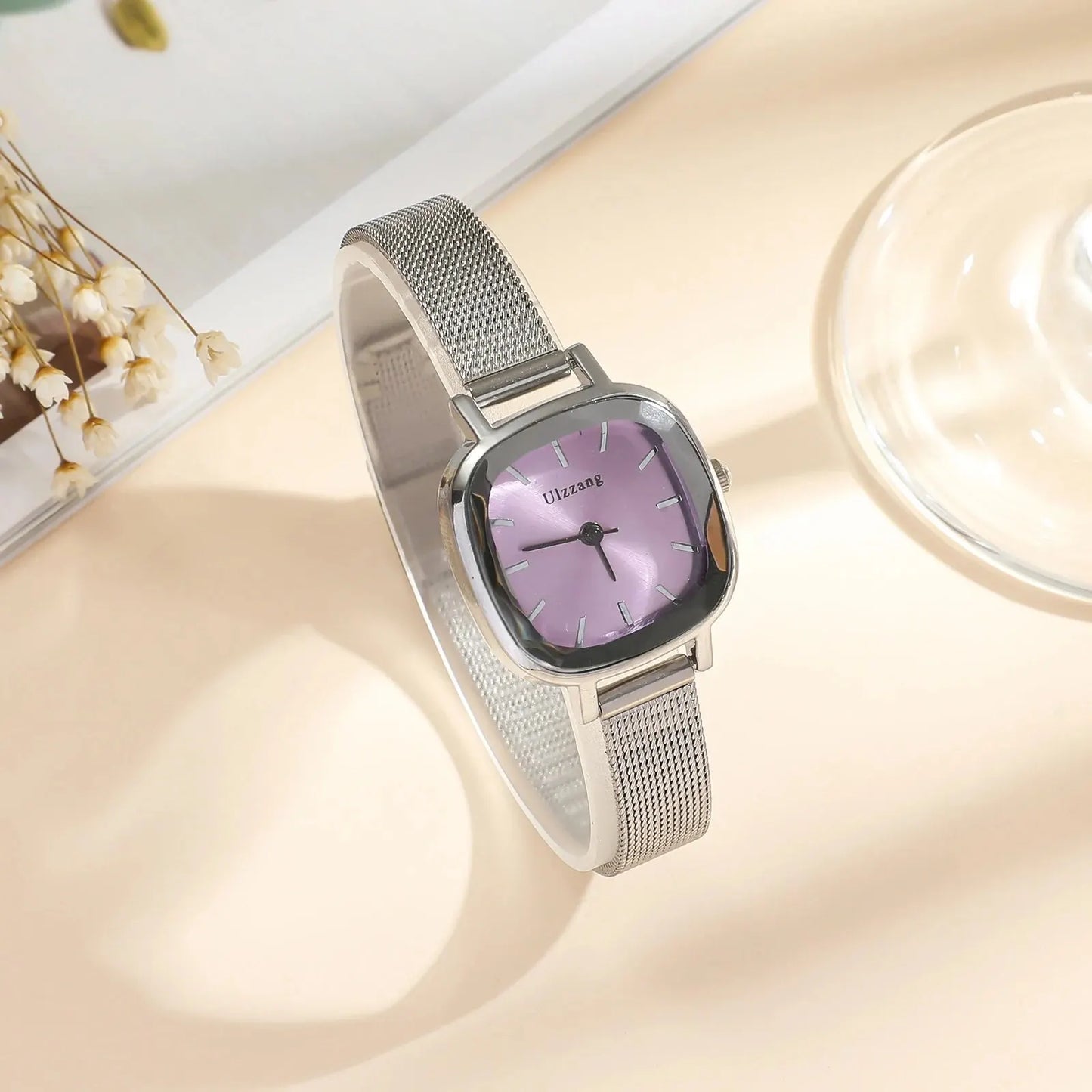 Small Dial Quartz Women Strap Watch